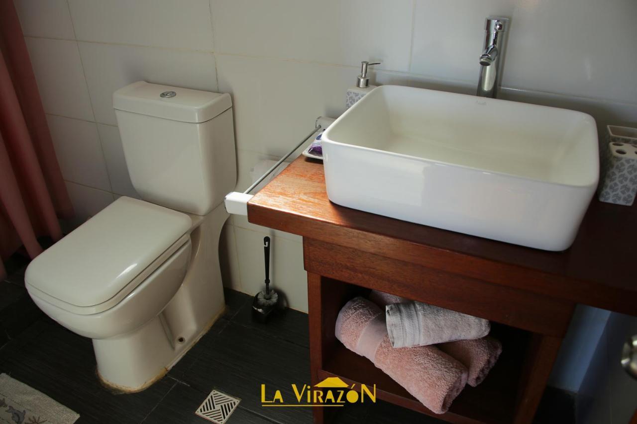Hostal La Virazon Punta Del Diablo Exterior photo